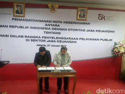 OJK Gandeng Ombudsman Tingkatkan Pelayanan Publik di Sektor Keuangan