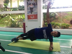 Hadapi Debat Kedua, Sandiaga Olahraga untuk Siapkan Fisik