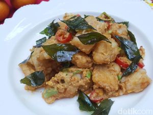Resep Ikan:  Ikan Goreng Saus Telur Asin