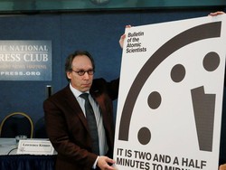 Jarum Jam Kiamat Semakin Mendekati Tengah Malam