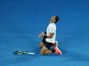 Nadal ke Final Usai Menangi Laga Sengit Lawan Dimitrov