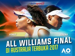 Pertarungan Sesama Williams  di Final Australia Open 2017