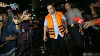 Memakai Rompi Oranye, Kamaludin Resmi Ditahan