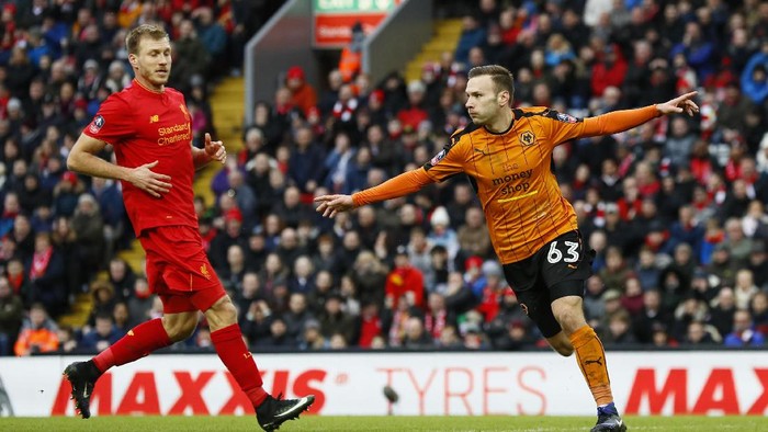 Liverpool Disingkirkan Wolverhampton di Babak Keempat