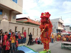 Berjalan Lancar, Begini Suasana Imlek di Vihara Dharma Bakti Aceh