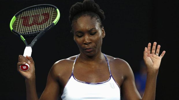 Venus Williams tersingkir di babak pertama Wimbledon 2015.