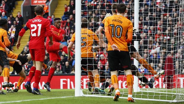 Liverpool Disingkirkan Wolverhampton di Babak Keempat