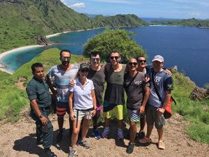 Liburan Seru Valentino Rossi ke Komodo