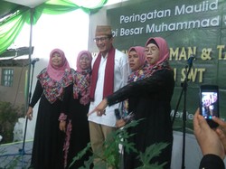 Sandiaga: Pilih Pemimpin yang Selalu Ada di Tengah Masyarakat