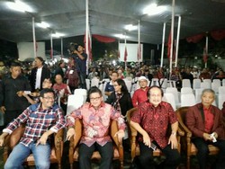 Nonton Wayang, Djarot: Budaya Dijaga Agar Tak Diklaim Negara Lain