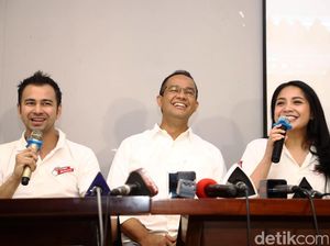 Dukung Anies-Sandi, Raffi dan Gigi Ajak Anak Muda Tidak Golput