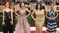 Parade Busana Para Aktris di Red Carpet SAG Awards 2017