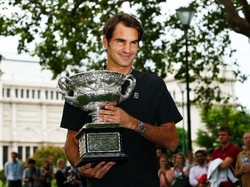 Rapalan Mantra yang Mengantarkan Federer Juara Australia Terbuka 2017