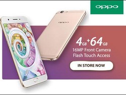 OPPO Hadirkan Seri Terbaru F1s 4+64 untuk Para Penggemar Selfie