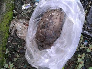 Warga Tangerang Temukan Granat Saat Bersihkan Selokan