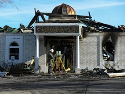 Rp 12 M Terkumpul untuk Bangun Kembali Masjid Texas yang Terbakar