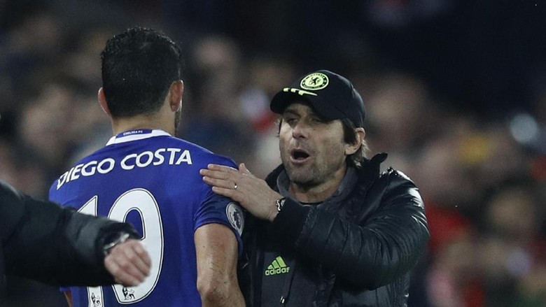 Diego Costa: SMS Conte? Sebuah Momen Gila Diego Costa: SMS Conte? Sebuah Momen Gila