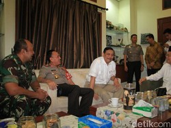 Ini Momen Pertemuan Luhut dan Kapolda Metro dengan Maruf Amin