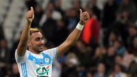 Dimitri Payet memperkuat Marseille sejak 2013 sampai 2015. Payet kemudian hengkang ke West Ham United selama satu setengah tahun untuk kemudian balik lagi ke Marseille. (Foto: AFP/ANNE-CHRISTINE POUJOULAT)