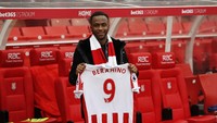 Saido Berahino positif menggunakan obat terlarang jenis Methylenedioxymethamphetamine (MDMA) atau ekstasi saat bermain untuk West Bromwich Albion. (Foto: REUTERS/Darren Staples)