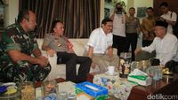 Luhut dan Kapolda Metro Bertemu Maruf Amin