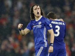 Chelsea Sementara Unggul Berkat Gol David Luiz