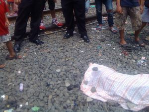 Seorang Wanita Tertabrak Kereta di Perbatasan Tambora, Jakbar