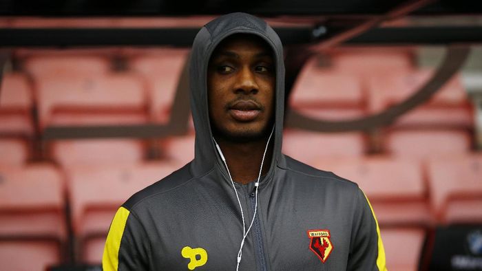 Odion Ighalo Britain Soccer Football - AFC Bournemouth v Watford - Premier League - Vitality Stadium - 21/1/17 Watfords Odion Ighalo before the match Action Images via Reuters / Peter Cziborra Livepic EDITORIAL USE ONLY. No use with unauthorized audio, video, data, fixture lists, club/league logos or live services. Online in-match use limited to 45 images, no video emulation. No use in betting, games or single club/league/player publications. Please contact your account representative for further details.
