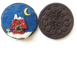 Wanita Ini Ubah Krim Oreo Jadi Aneka Bentuk Menarik