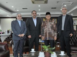 Ditemui Parlemen Iran, Ketua MPR: RI Tetap Dukung Palestina