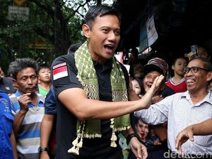 AHY Gerilya ke Gang-gang Sempit di Cikini AHY Gerilya ke Gang-gang Sempit di Cikini