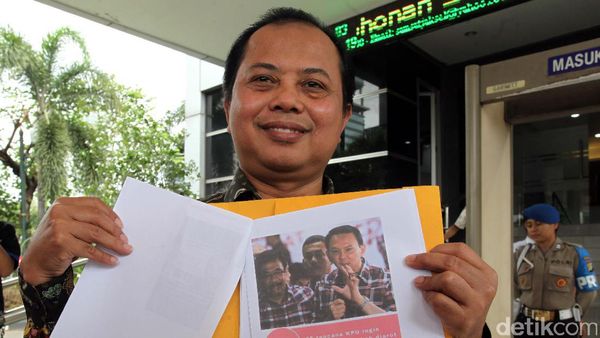 Ketua KPU DKI Datangi Polda Metro Jaya