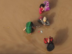 Melihat Tinggi Banjir Lewat Peta Bencana Interaktif BNPB