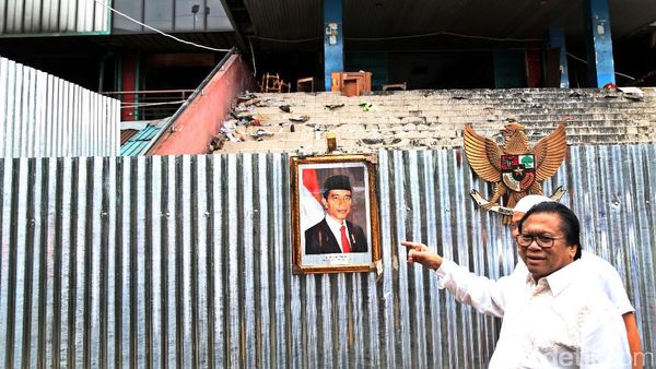 Oesman Sapta Tinjau Pasar Senen