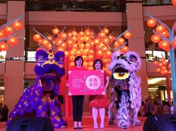 1.888 Lampion Hingga Diskon 70% Meriahkan Imlek di Mal Taman Anggrek