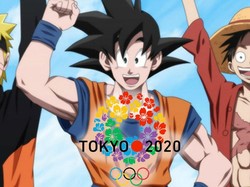 Goku dan Naruto Jadi Wajah Olimpiade Tokyo 2020