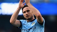 Frank Lampard membela Manchester City selama semusim sebelum pindah ke MLS pada tengah tahun 2015. Shaun Botterill/Getty Images/detikFoto.
