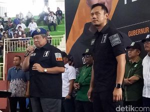 SBY Turun Gelanggang Pastikan Kemenangan Agus-Sylvi
