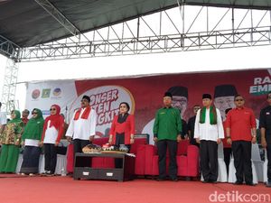 Megawati Turun Gunung, Ikut Kampanye Akbar Rano-Embay