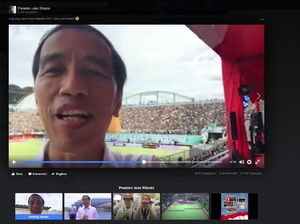 Ketika Jokowi Ketularan Kaesang Bikin Vlog