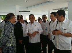 Menhub Tinjau Lokasi Peringatan Hari Pers Nasional