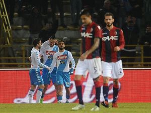 Napoli Menang Besar, Sarri Belum Sepenuhnya Puas