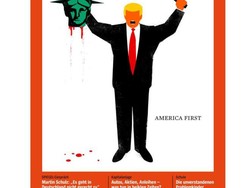 Sampul Majalah Trump Penggal Kepala Patung Liberty Dikritik