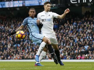 City Sementara Ungguli Swansea 1-0 Berkat Gol Gabriel Jesus