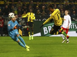 Aubameyang Menangkan Dortmund atas Leipzig