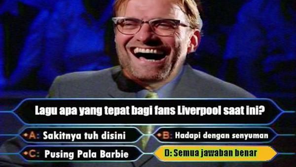 Liverpool Kembali Jadi Bahan Olok-olok Netizen