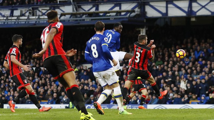 Empat Gol Lukaku Ketika Everton Lumat Bournemouth