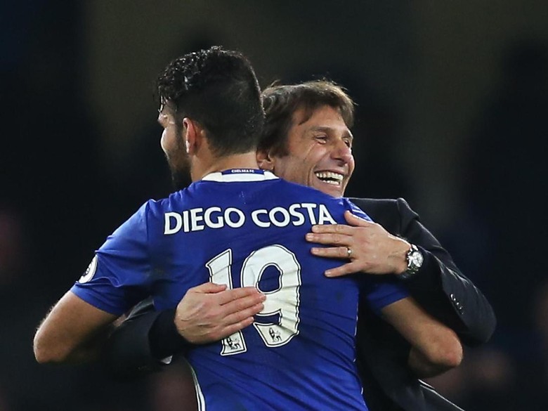 Conte: Diego Costa Mencintai Chelsea Conte: Diego Costa Mencintai Chelsea