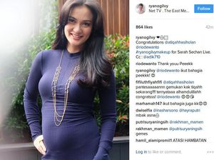 Atiqah Hamil 5 Bulan, Rio Dewanto Bahagia Banget