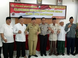 Jaga Kamtibmas, Polres Banyuwangi Silaturahmi dengan Para Ulama